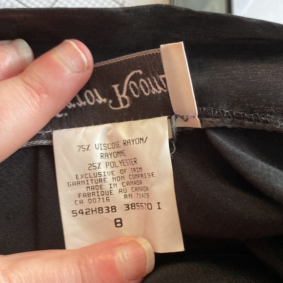 Mirror Room Black Maxi Skirt - Picture 6 of 7